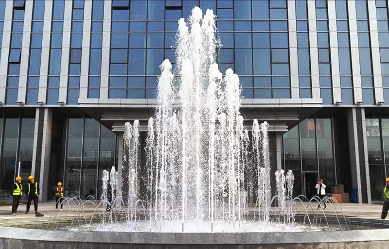 <b>北京高端制造业基地智慧西街喷泉水景</b>